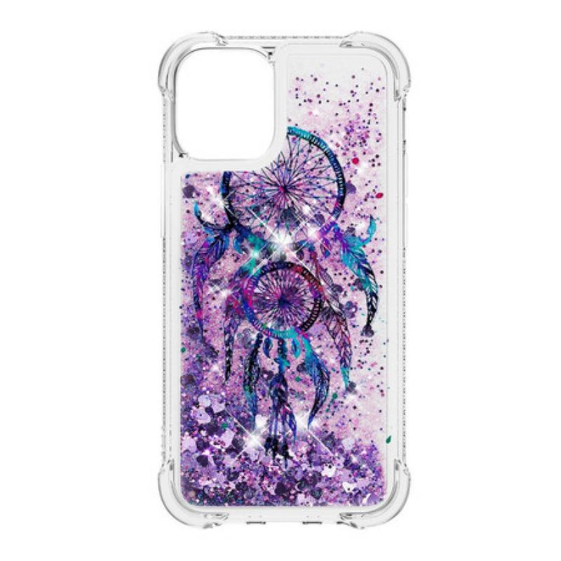 Coque iPhone 13 Mini Attrape Rêves Paillettes