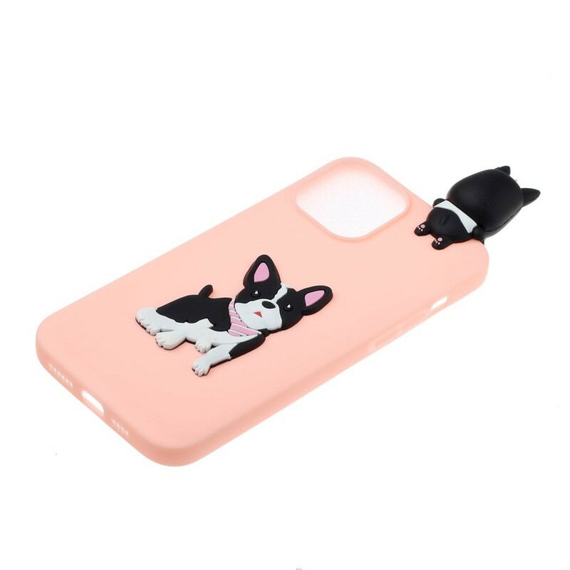 Coque iPhone 13 Mini Flavien le Chien 3D