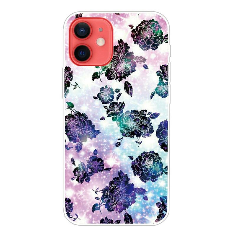 Coque iPhone 13 Mini Fleurs Intenses