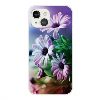 Coque iPhone 13 Mini Fleurs Réalistes