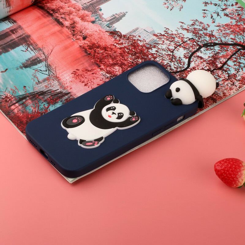 Coque iPhone 13 Mini Gros Panda 3D