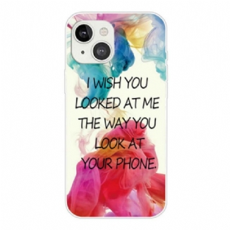 Coque iPhone 13 Mini I Wish You Looked At Me