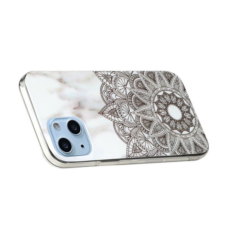 Coque iPhone 13 Mini Marbre Géométries