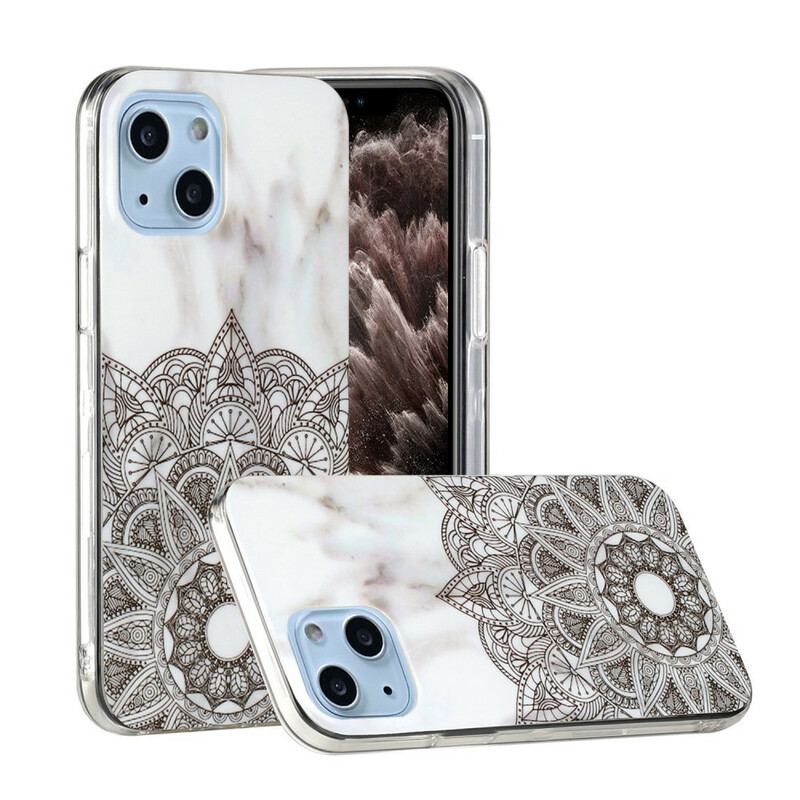 Coque iPhone 13 Mini Marbre Géométries