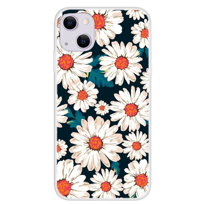 Coque iPhone 13 Mini Marguerites