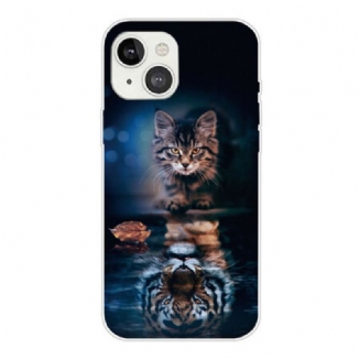 Coque iPhone 13 Mini Mon Tigre