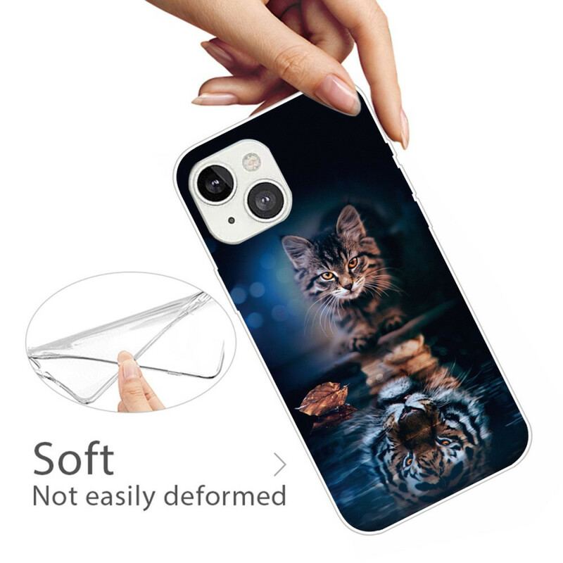 Coque iPhone 13 Mini Mon Tigre