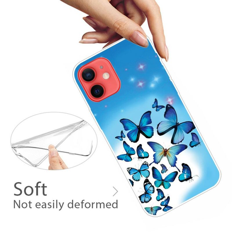 Coque iPhone 13 Mini Papillons Papillons