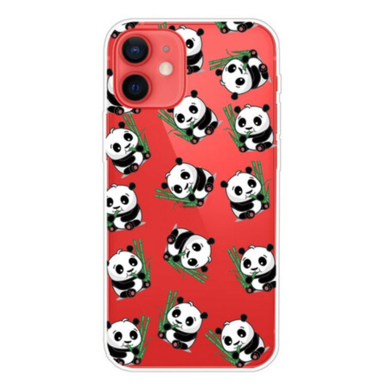 Coque iPhone 13 Mini Petits Pandas