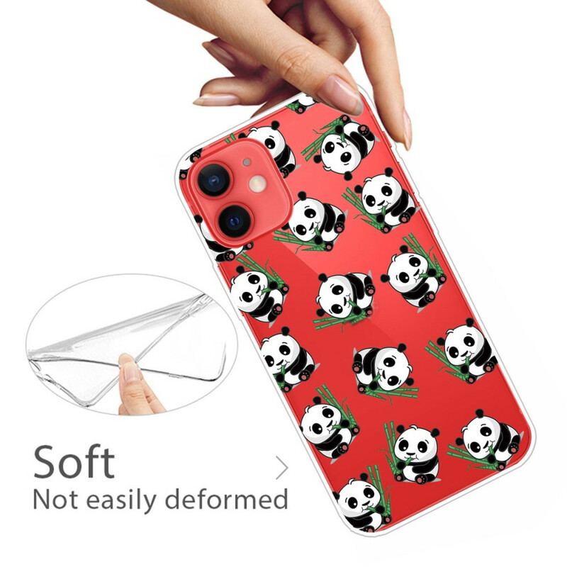 Coque iPhone 13 Mini Petits Pandas