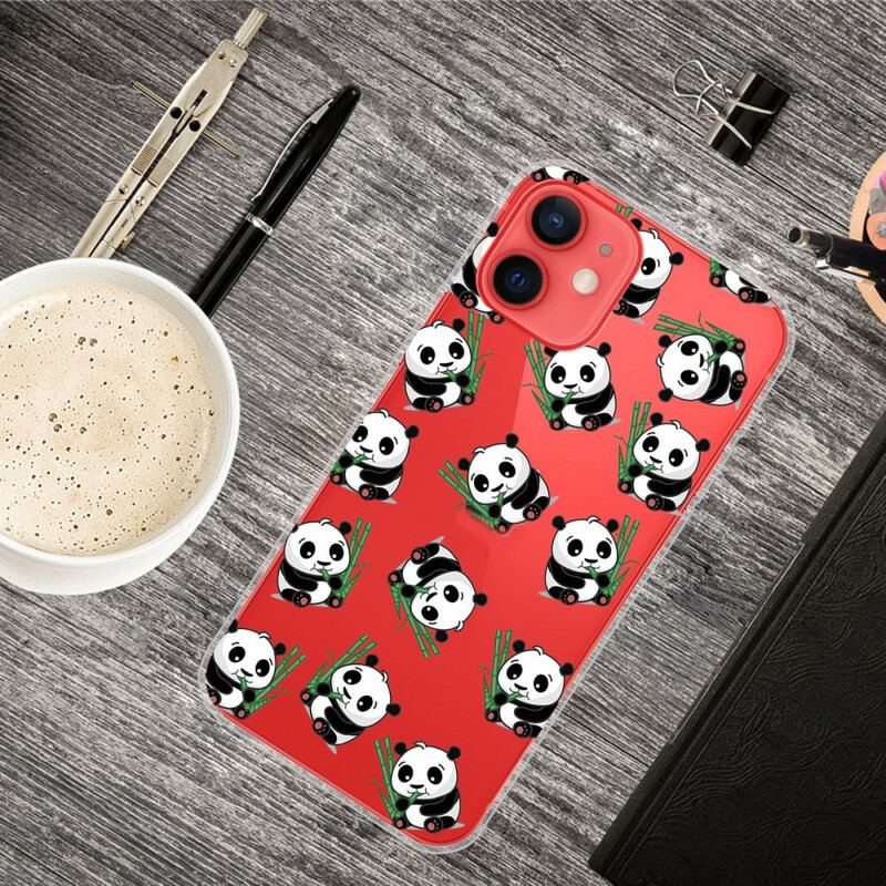 Coque iPhone 13 Mini Petits Pandas