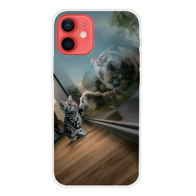 Coque iPhone 13 Mini Rêve de Chaton