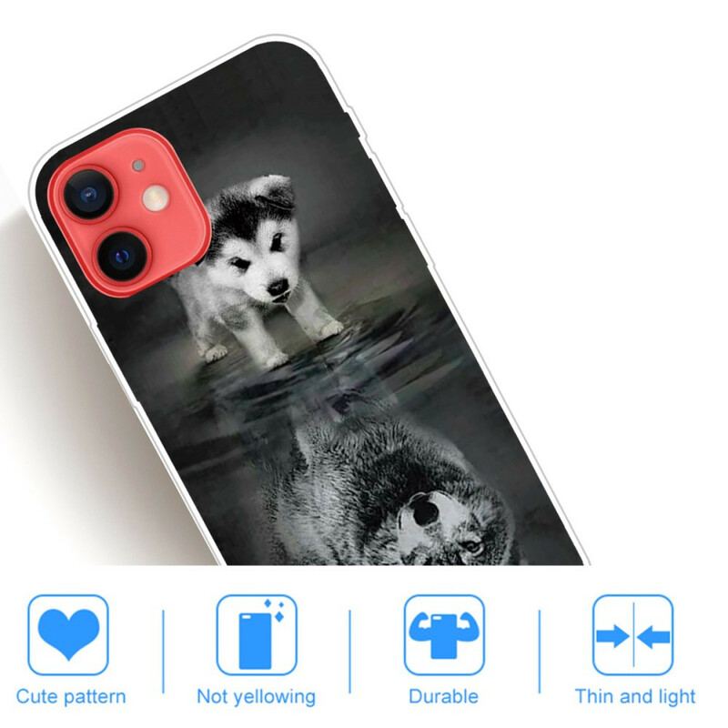 Coque iPhone 13 Mini Rêve de Chiot