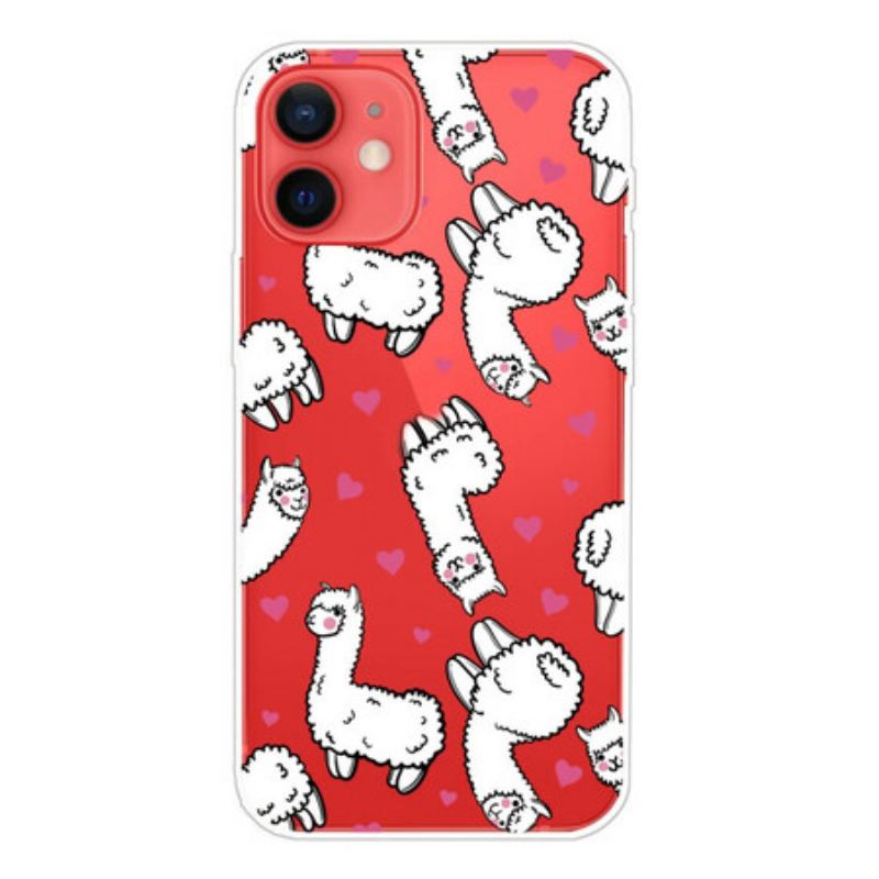 Coque iPhone 13 Mini Top Lamas