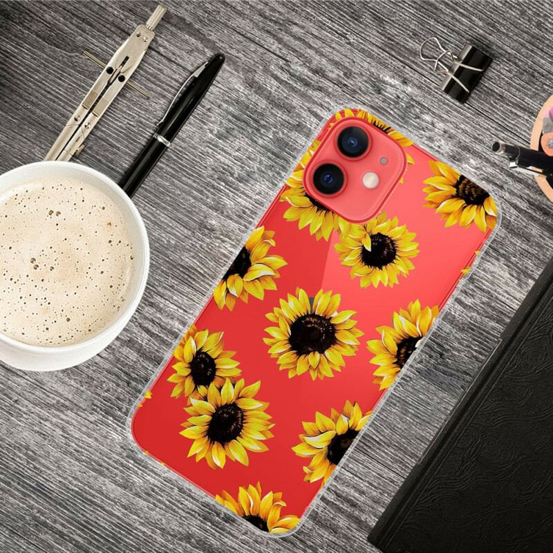 Coque iPhone 13 Mini Tournesols