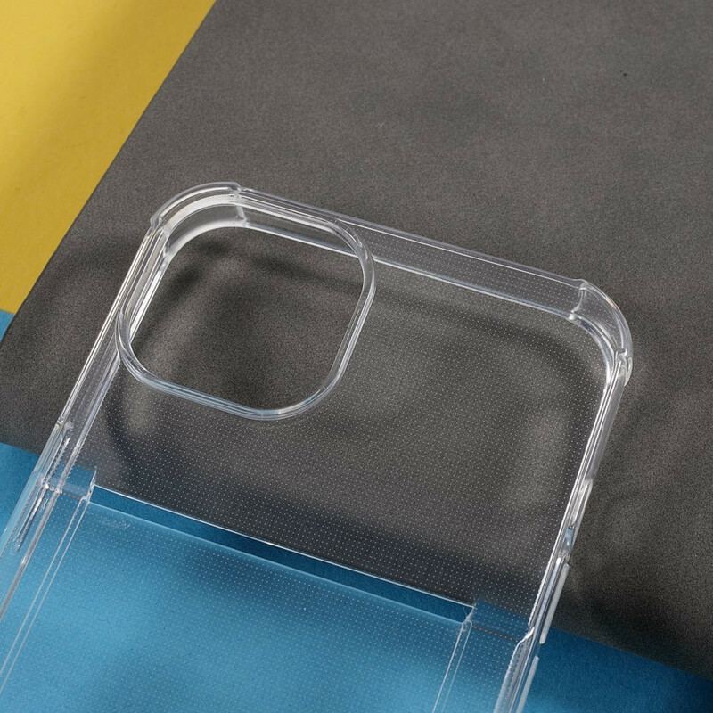 Coque iPhone 13 Mini Transparente Porte-Carte Color