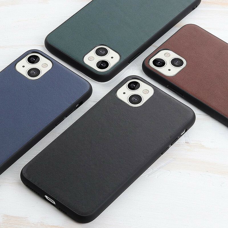 Coque iPhone 13 Mini Véritable Cuir