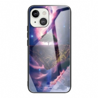 Coque iPhone 13 Mini Verre Trempé Arbre du Monde