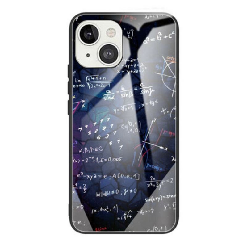 Coque iPhone 13 Mini Verre Trempé Calculs Mathématiques