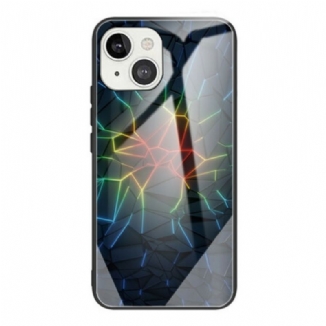 Coque iPhone 13 Mini Verre Trempé Geometry