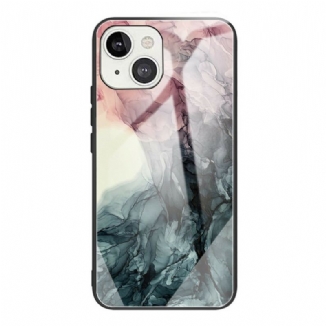 Coque iPhone 13 Mini Verre Trempé Marble