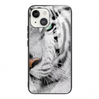 Coque IPhone 13 MIni Verre Trempé Tigre