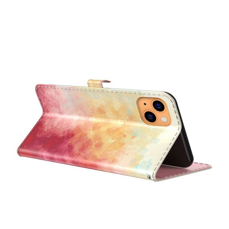 Housse iPhone 13 Mini Aquarelle