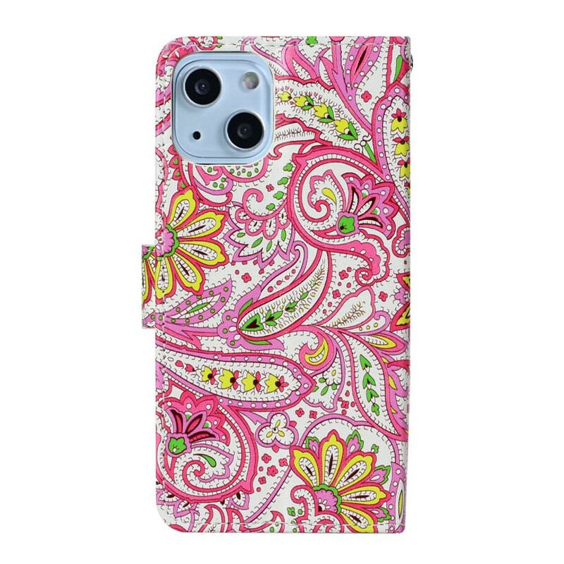 Housse iPhone 13 Mini Baroque Colorée