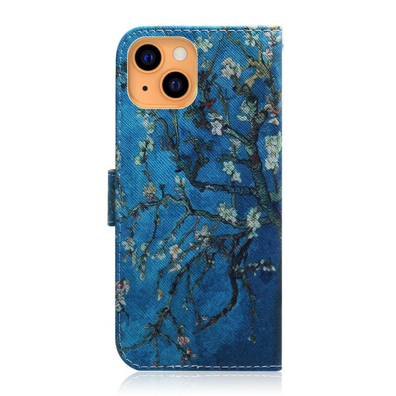 Housse iPhone 13 Mini Branche d'Arbre Fleuri