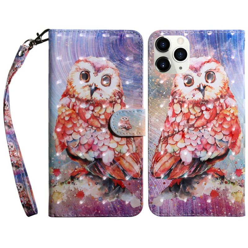 Housse iPhone 13 Mini Light Spot Germain le Hibou