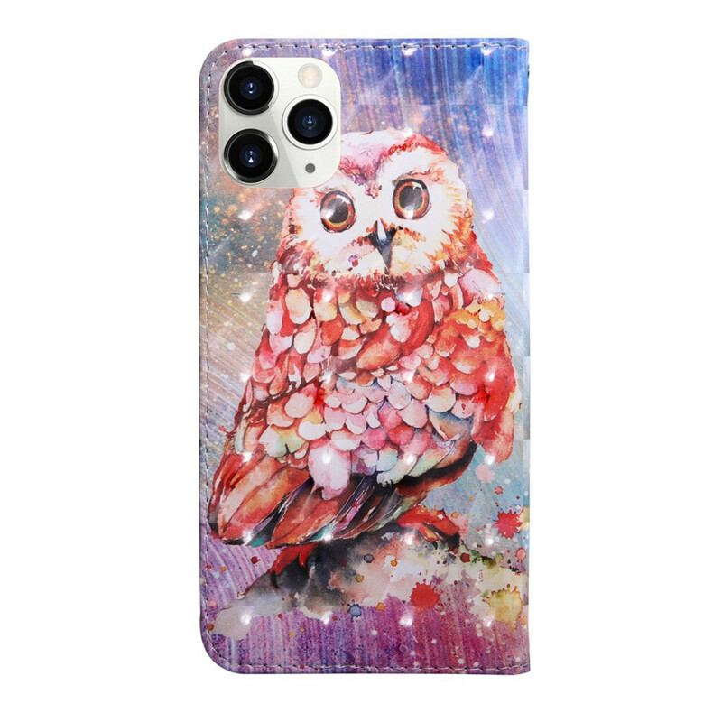 Housse iPhone 13 Mini Light Spot Germain le Hibou