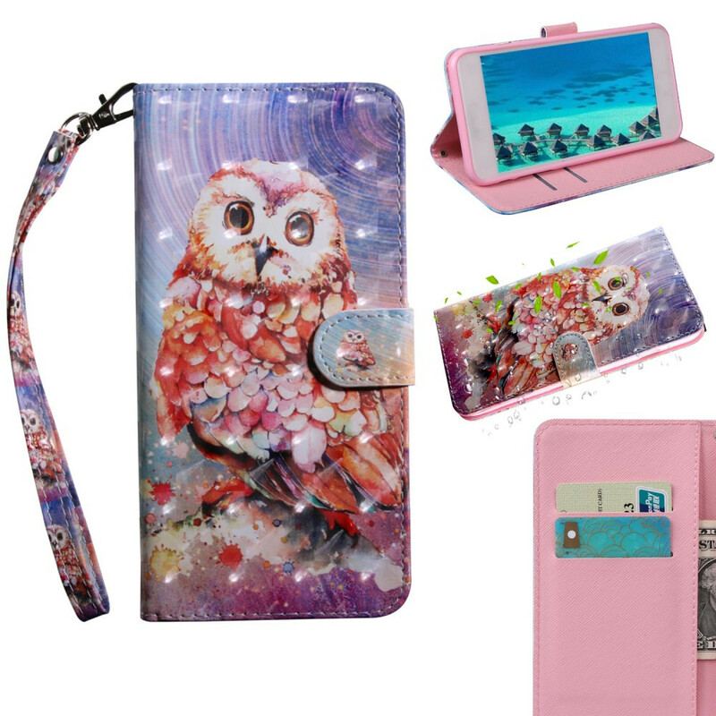 Housse iPhone 13 Mini Light Spot Germain le Hibou