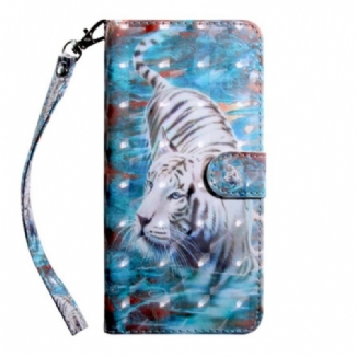 Housse iPhone 13 Mini Light Spot Lucien le Tigre