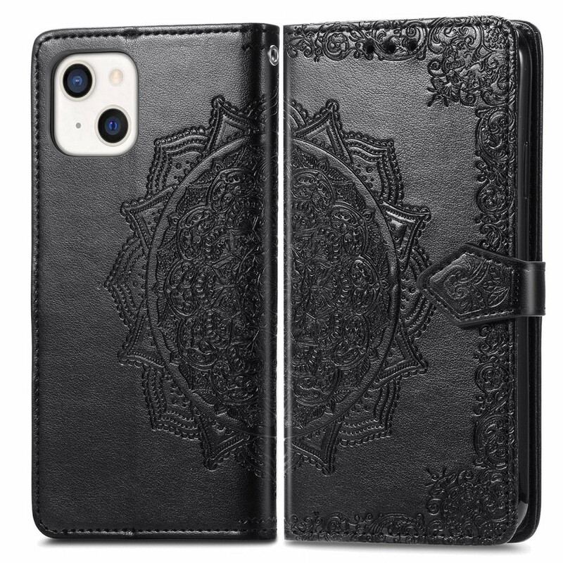 Housse iPhone 13 Mini Mandala Moyen Age