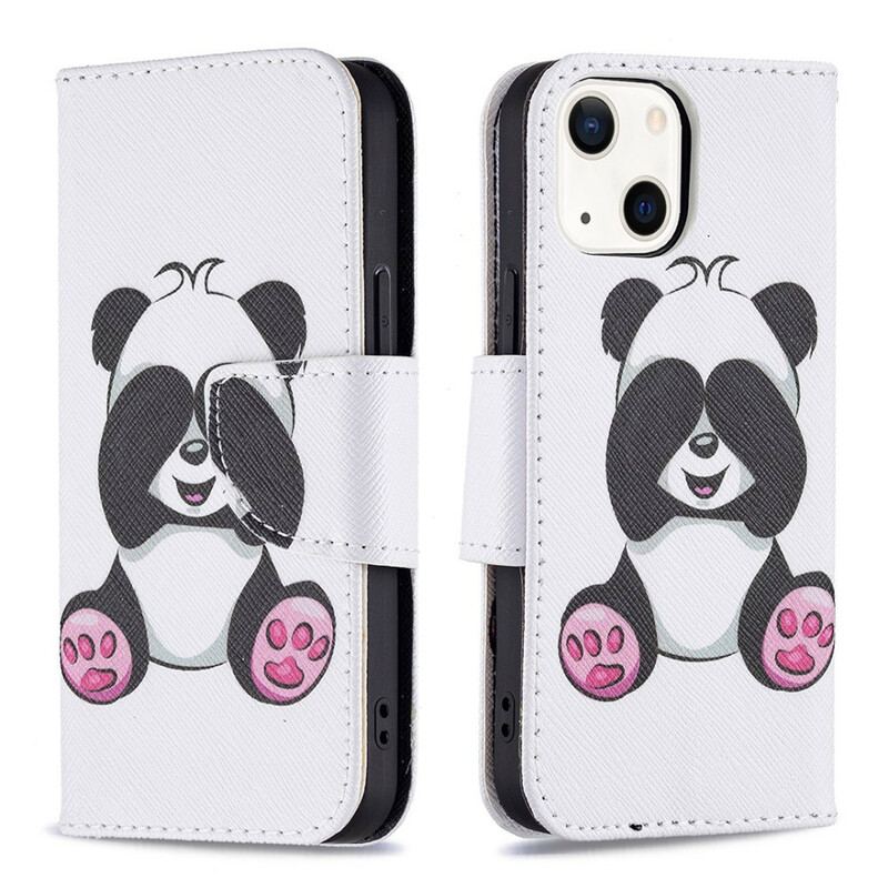 Housse iPhone 13 Mini Panda Fun