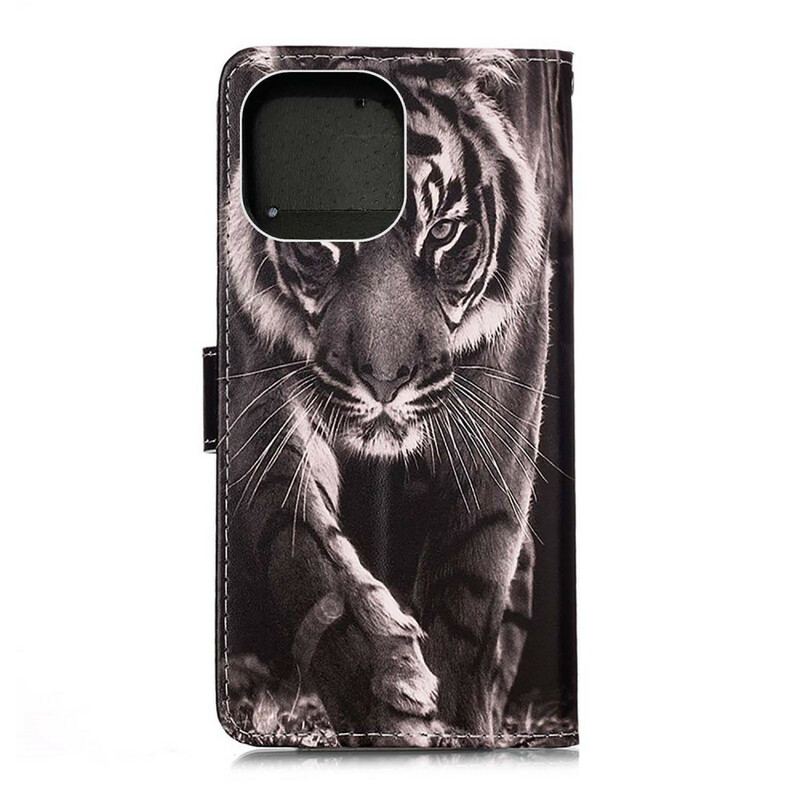 Housse iPhone 13 Mini Tigre de Nuit