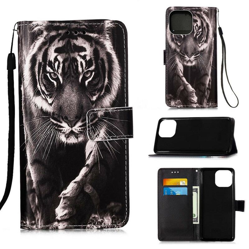 Housse iPhone 13 Mini Tigre de Nuit