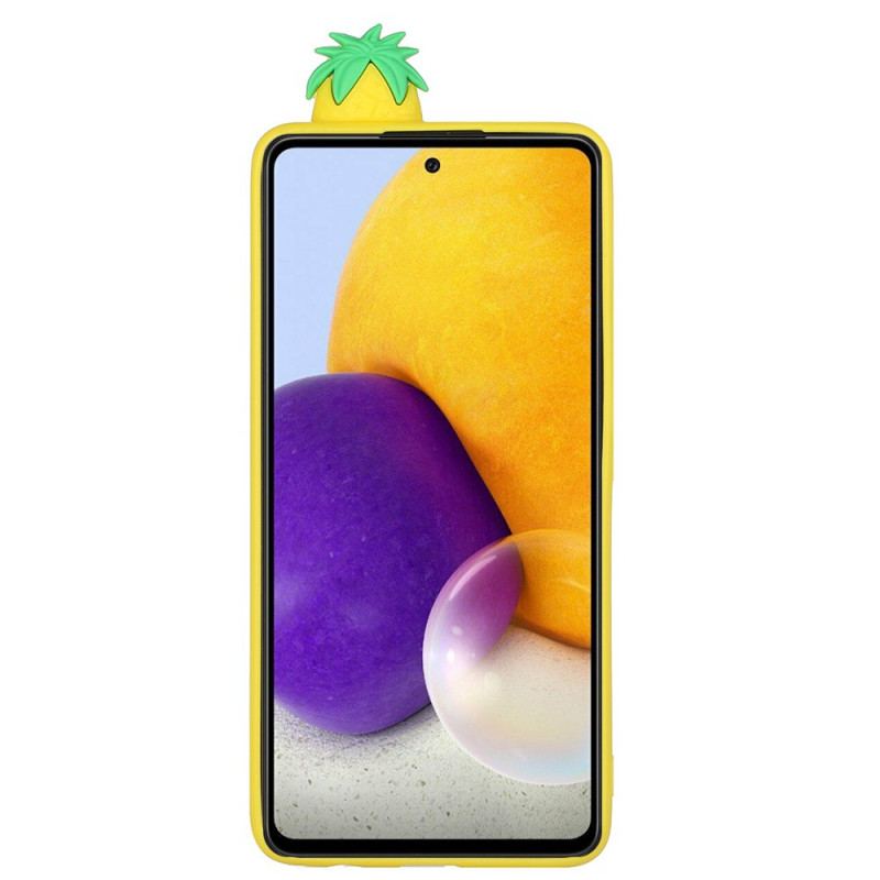 Coque Samsung Galaxy A33 5G Ananas Lunettes 3D