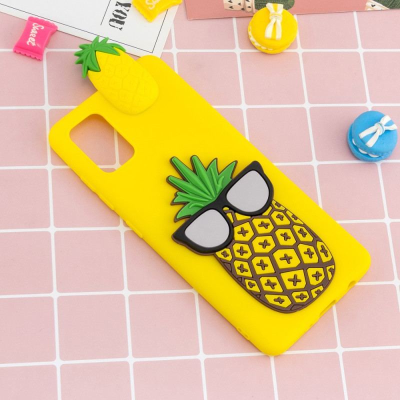 Coque Samsung Galaxy A33 5G Ananas Lunettes 3D