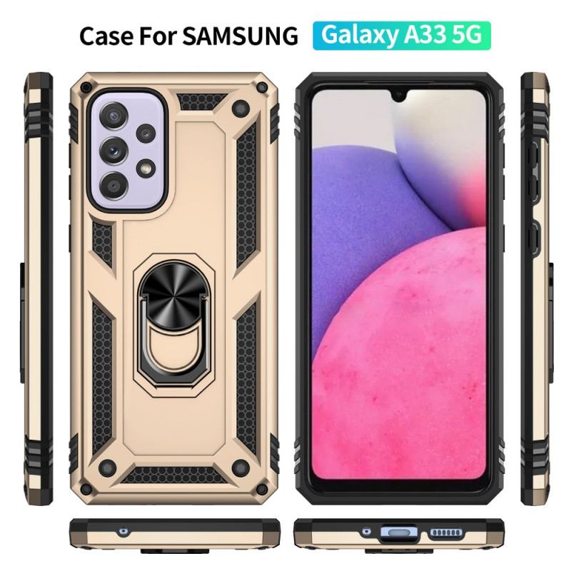 Coque Samsung Galaxy A33 5G Anneau Premium