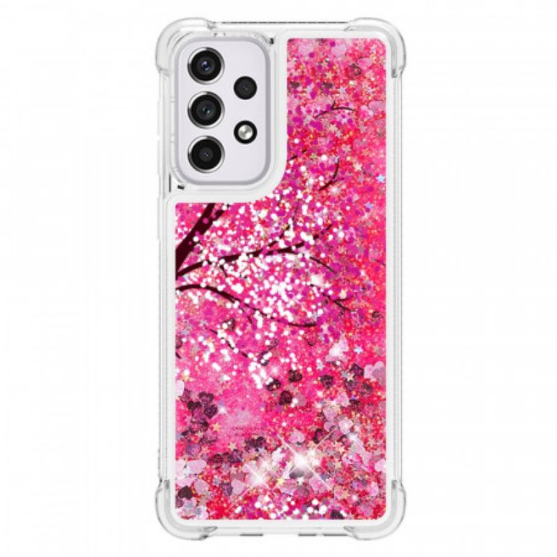 Coque Samsung Galaxy A33 5G Arbre Paillettes