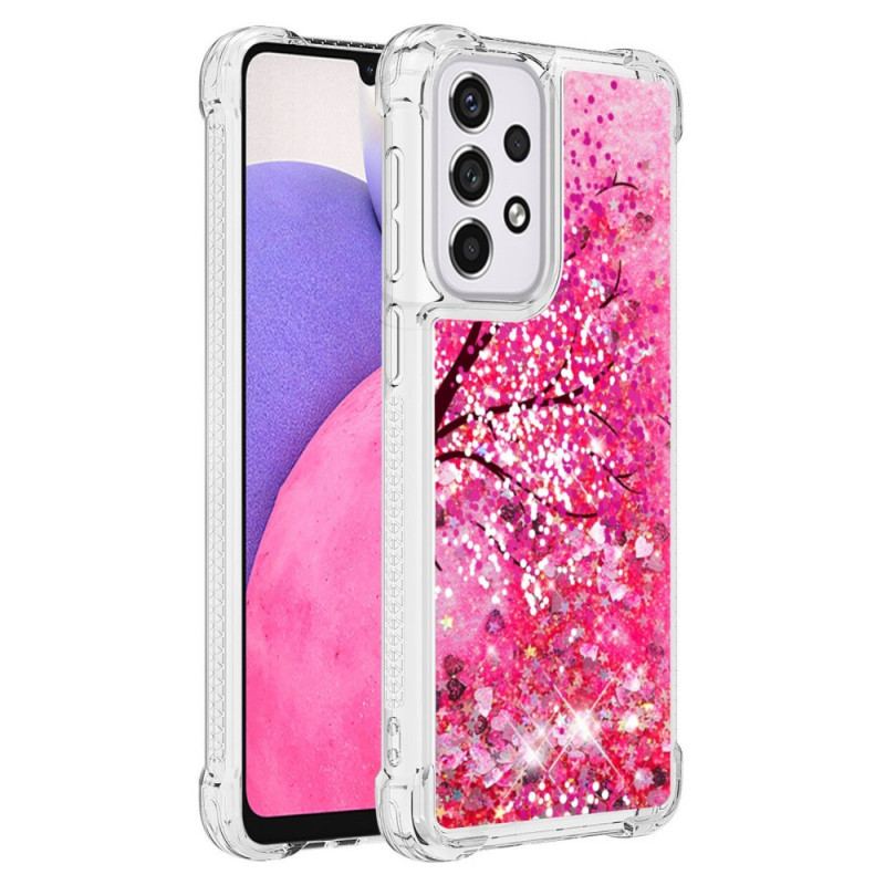 Coque Samsung Galaxy A33 5G Arbre Paillettes