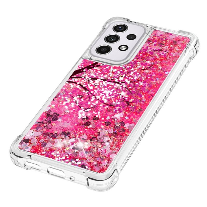 Coque Samsung Galaxy A33 5G Arbre Paillettes