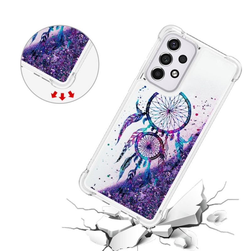 Coque Samsung Galaxy A33 5G Attrape Rêves Paillettes