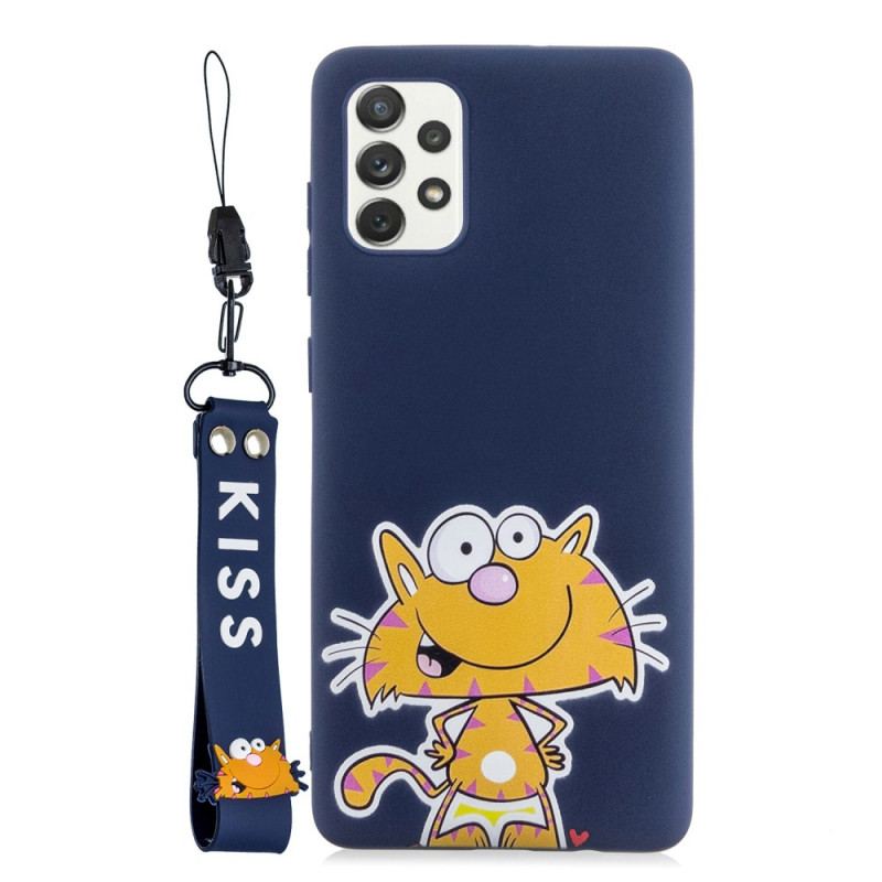 Coque Samsung Galaxy A33 5G Cartoon avec Lanière