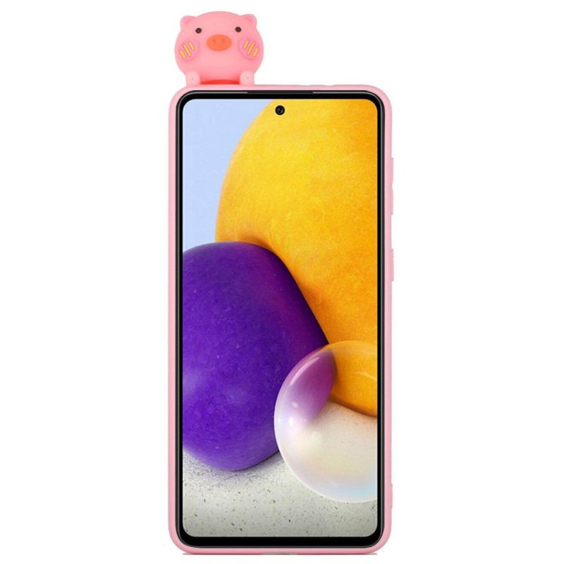 Coque Samsung Galaxy A33 5G Cochon Fun 3D