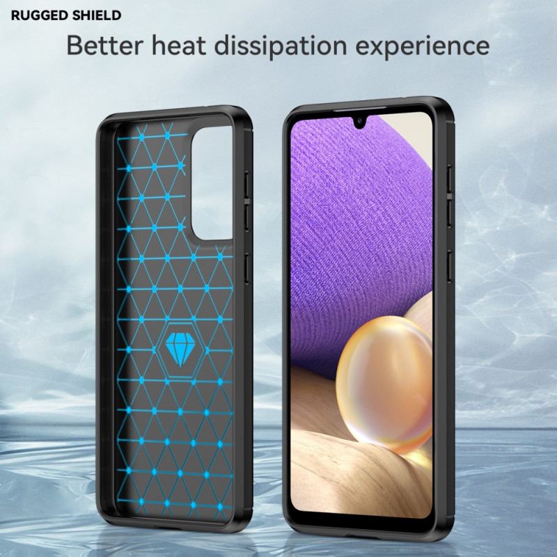 Coque Samsung Galaxy A33 5G Fibre Carbone Brossée