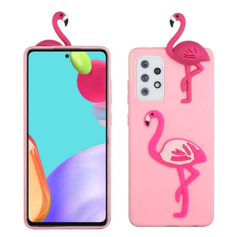 Coque Samsung Galaxy A33 5G Flamant Rose 3D