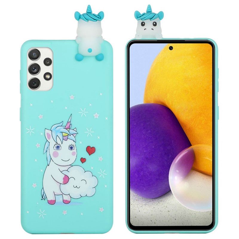 Coque Samsung Galaxy A33 5G Licorne Fun 3D