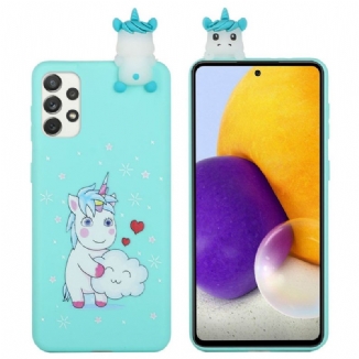 Coque Samsung Galaxy A33 5G Licorne Fun 3D